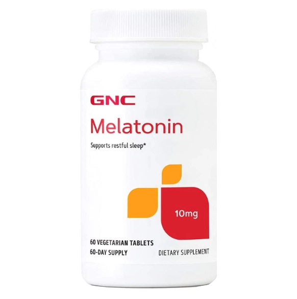 Melatonina, 10mg, 60 Cápsulas, GNC