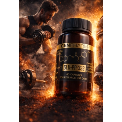 SLU-PP-332 250mcg, Definição Muscular, Energia e Queima de Gordura, 60 Cápsulas, GEN PHARMA