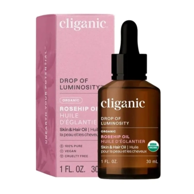 Óleo de Rosa Mosqueta Orgânico, 30ml, Cliganic