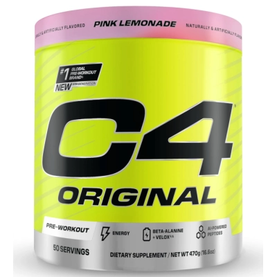 Pré-Treino C4 com Creatina, Beta-Alanina, Citrulina, Cafeína e Óxido Nítrico, Sabores, 50 Doses, Cellucor