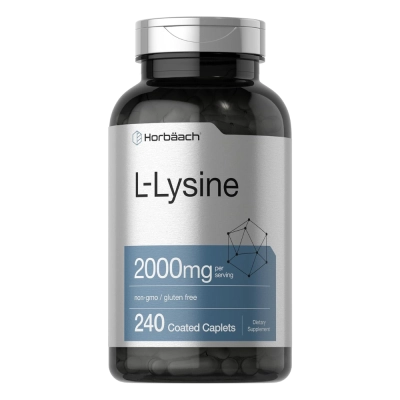 L-lysine, 2000mg, 240 Cápsulas - Horbaach