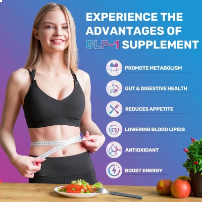 GLP Supplement 15 em 1, Fórmula Avançada para Suporte ao Metabolismo e Bem-Estar Digestivo, 150 Softgels, ZHPK