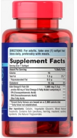 Ômega 3, 1500mg, Extra Força, 60 Cápsulas, Puritans Pride