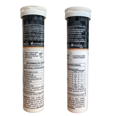 Fizz Up Vitamina C 1000Mg - Sabores- 16 Comprimidos - Trustfuel