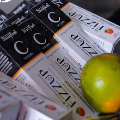 Fizz Up Cdz - Vitaminas C, D E Zinco, 16 Comprimidos, Sabores - Trustfuel