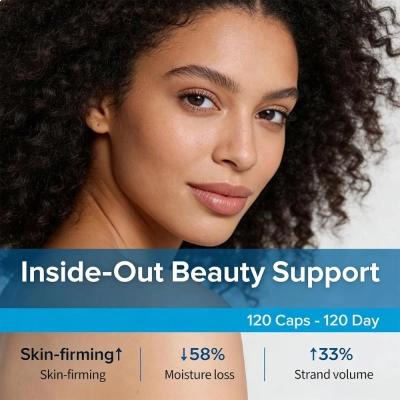 GHK-CU 120mcg, Peptídeo de Cobre, 120 Cápsulas, Maximum Strength