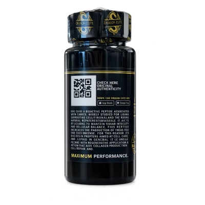 GHK-CU 2000mcg, Peptídeo de Cobre, 60 Cápsulas, Dragon Elite