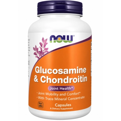 Glucosamina e Condroitina, Cápsulas Opções, Now