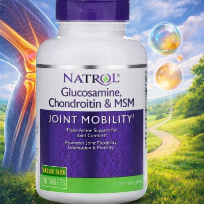 Glucosamine, Chondroitin & MSM, 150 Comprimidos, Natrol