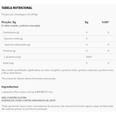 Glutamina, 300g, Essential Nutrition