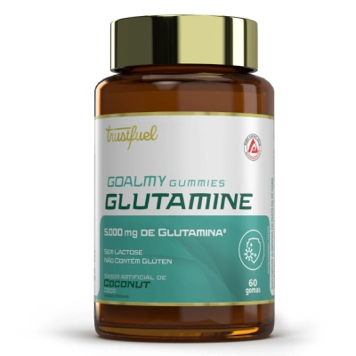 Goalmy Gummies Glutamine - Coconut - 60 Gomas - Trustfuel