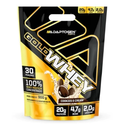 Gold Whey, 900g Sabores, Adaptogen