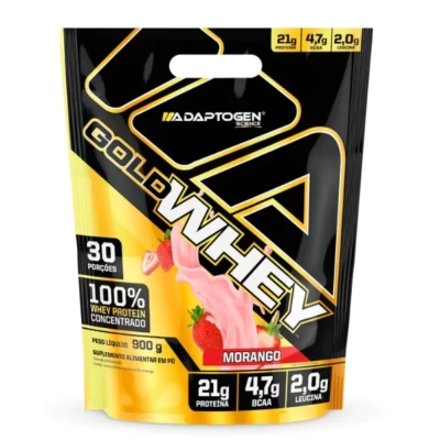 Gold Whey, 900g Sabores, Adaptogen