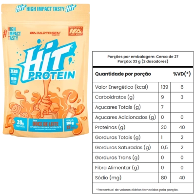 Hit Protein 900g Bag, Sabores, 900g, Adaptogen
