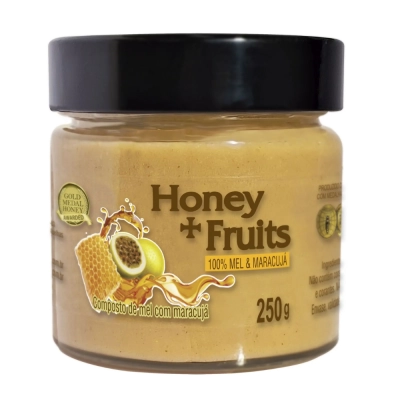 Honey + Fruits, Mel Diversos Sabores, 250g, ‎Apis Nativa