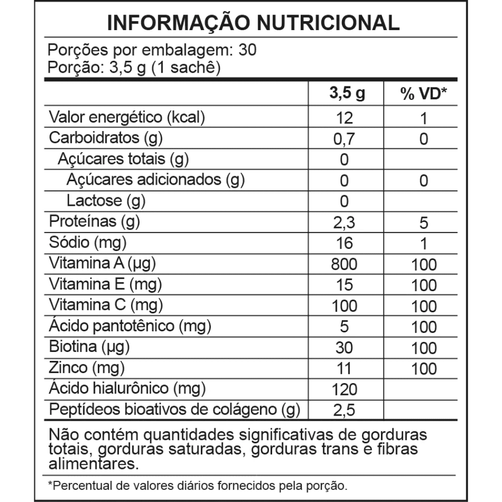 Hyaluronic Verisol 30 Sachês, Sabores - Sanavita