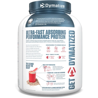  ISO100 Proteína Isolada do Soro do Leite 100%, Sabores, Dymatize