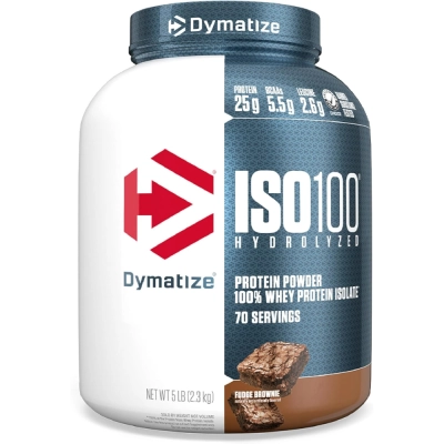  ISO100 Proteína Isolada do Soro do Leite 100%, Sabores, Dymatize