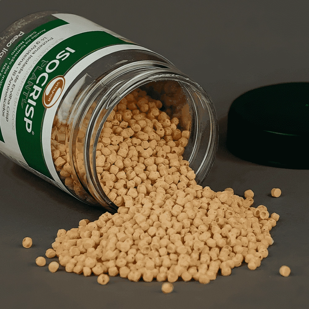 Isocrisp Plant, Sabor Neutro, 240g pote - Vitafor