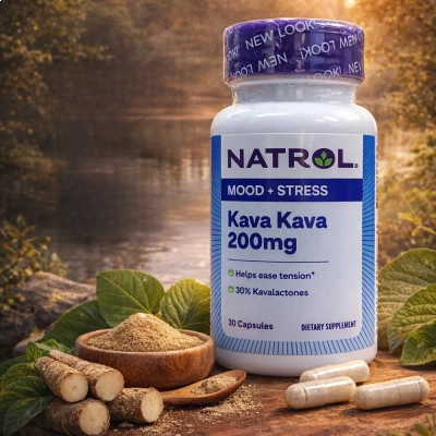Kava Kava, 200 mg, 30 Cápsulas, Natrol