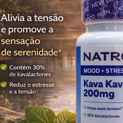 Kava Kava, 200 mg, 30 Cápsulas, Natrol