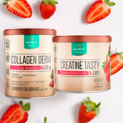 Kit Beleza e Performance Nutrify – Colágeno + Creatina Tasty