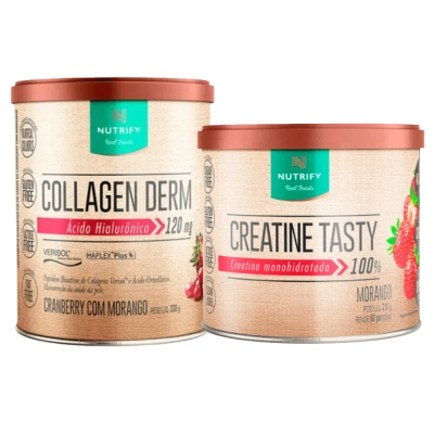 Kit Beleza e Performance Nutrify – Colágeno + Creatina Tasty
