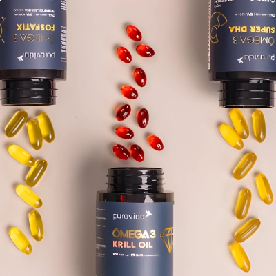 Krill Oil, 60 Cápsulas, Puravida