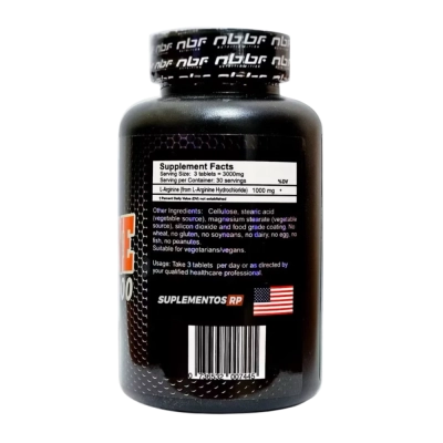 L Arginine 3000, 90 Comprimidos - Nbf Nutrition