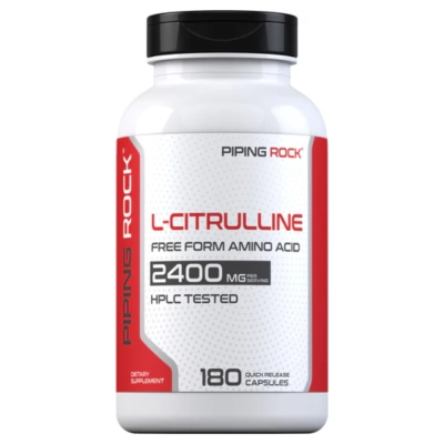 L-Citrulina 2400mg, 180 Cápsulas, PipingRock L-Citrulina 2400mg, 180 Cápsulas, PipingRock