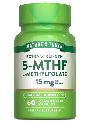 L-Methyl Folate 15mg, 60 Cápsulas, Nature's Truth