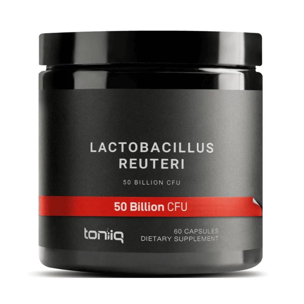 Lactobacillus Reuteri, 50 bilhões de UFC, 60 Cápsulas, Toniiq 