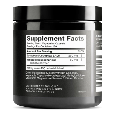 Lactobacillus Reuteri, 50 bilhões de UFC, Cápsulas, Toniiq