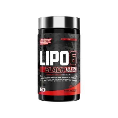 Lipo 6 Black, Ultra Concentrado, 120 Cápsulas, Nutrex, Formula Nacional