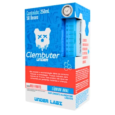 Termogênico Clembuter, Sabores 250mL, 50 Dodes - Under Labz