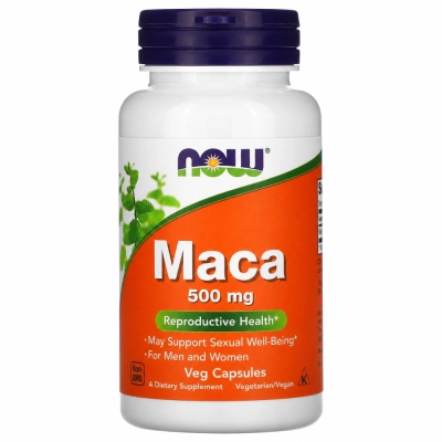 Maca 500mg, Cápsulas Opções, Now