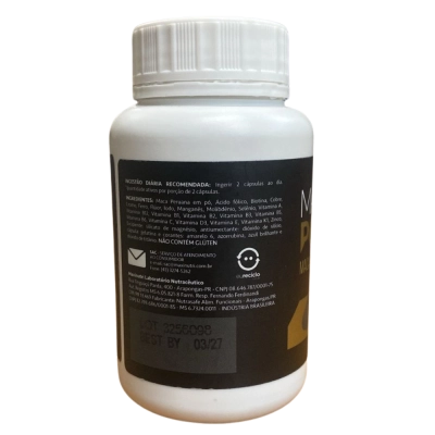 Maca Power, 1200mg, 60 Cápsulas, Maxinutri 