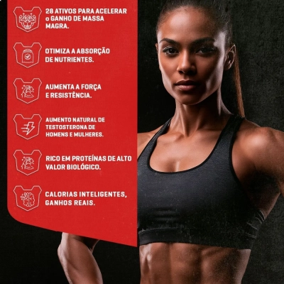 Mass Captain Gainer 3kg Chocobear - Under Labz