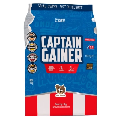 Mass Captain Gainer 3kg Chocobear - Under Labz