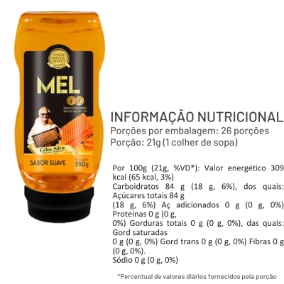 Mel, Sabores 550g - Apis Nativa