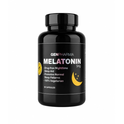 Melatonin, 5mg, 90 Cápsulas, GenPharma