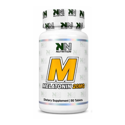 Melatonina 20mg, 50 Comprimidos Sublingual Sabor Morango, KN Nutrition