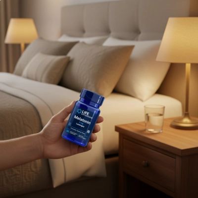 Melatonina 3mg, 60 Comprimidos Sublinguais, Life Extension