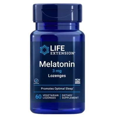 Melatonina 3mg, 60 Comprimidos Sublinguais, Life Extension