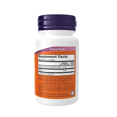 Melatonina 3mg, Relaxamento, Sono Reparador e Qualidade de Vida, Cápsulas, Now