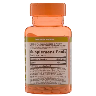 Melatonina 5mg, 90 Comprimidos, Sundown