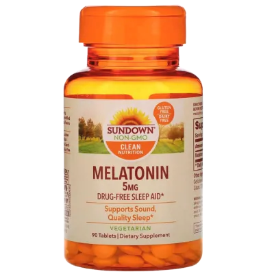 Melatonina 5mg, 90 Comprimidos, Sundown