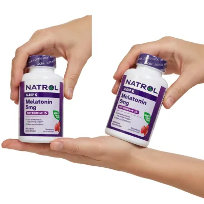 Melatonina 5mg, Fast Dissolve, 150 Comprimidos, Natrol