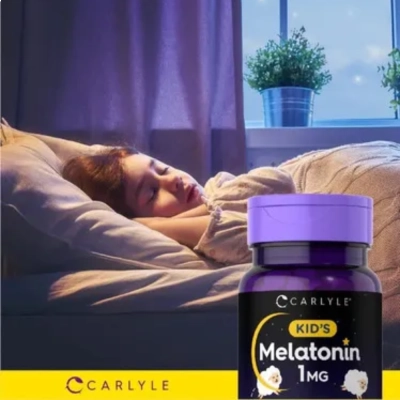 Melatonina Kids 1mg, 120 Comprimidos Mastigáveis, Carlyle