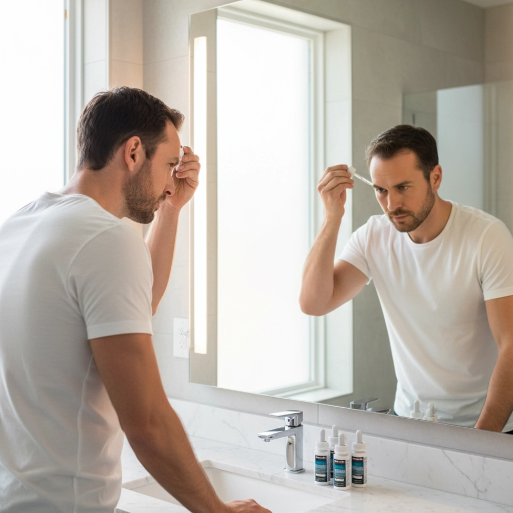 Minoxidil, Tratamento Capilar (Barba e Cabelo), Kit para 6 meses, Kirkland